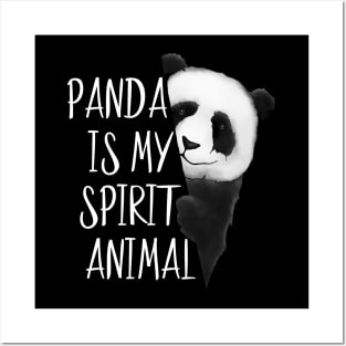 Panda Is My Spirit Animal | Cute Pandabear Posters and Art